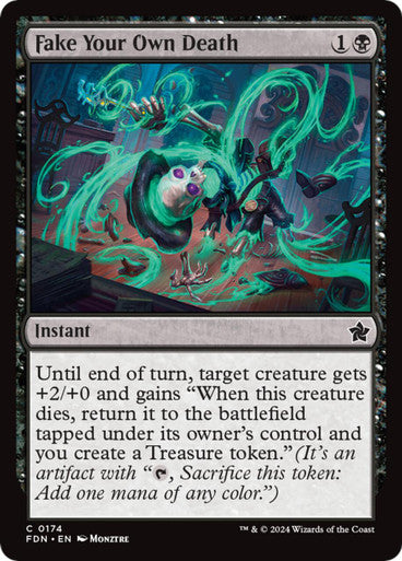 Magic Single - Fake Your Own Death, Foil (FDN)