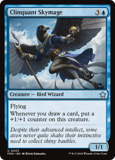 Magic single - Clinquant Skymage, Foil (FDN)