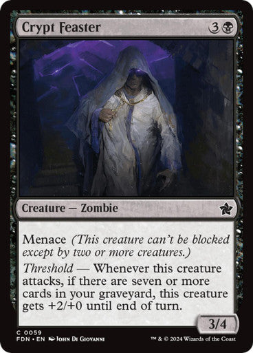 Magic Single - Crypt Feaster (FDN)