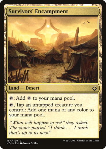Magic Single- Survivors'  Encampment (HOU)