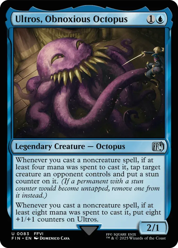Ultros, Obnoxious Octopus