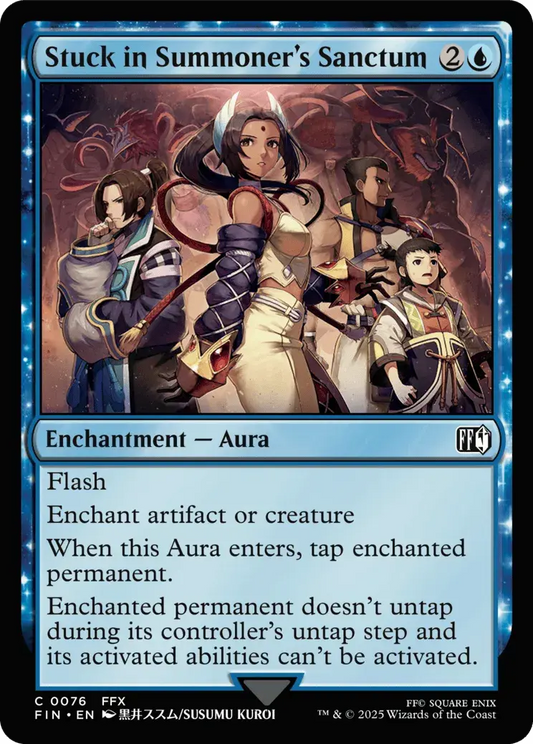 Stuck in Summoner's Sanctum