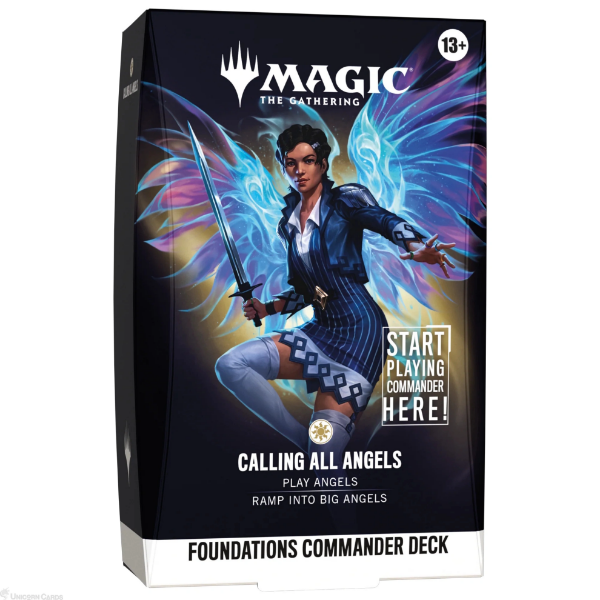 MTG - Magic The Gathering - Reality Fracture Foundations Starter Commander Deck - Calling All Angels