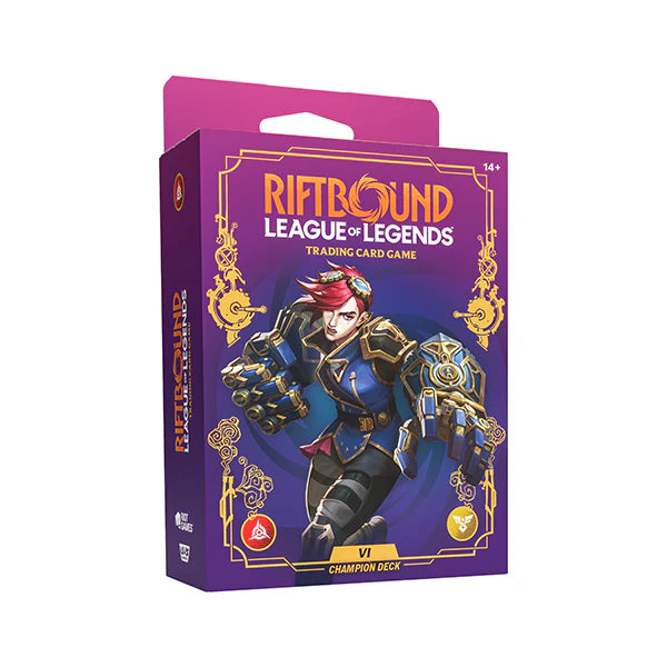Riftbound: League of Legends Trading Card Game - Unleashed Champion Deck - Vi