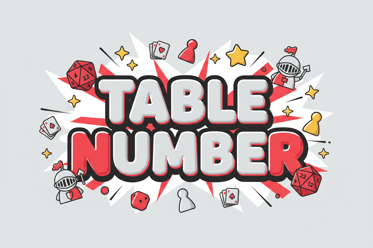 Table Number
