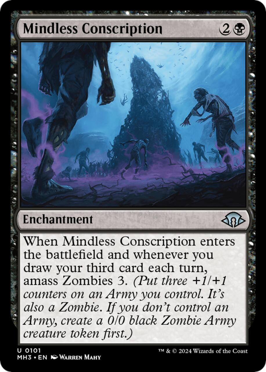 Magic single - Mindless Conscription