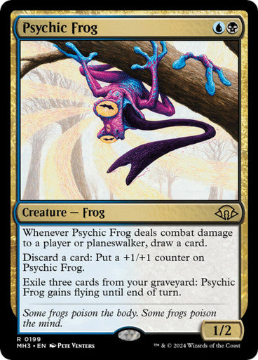 Magic single - Psychic Frog