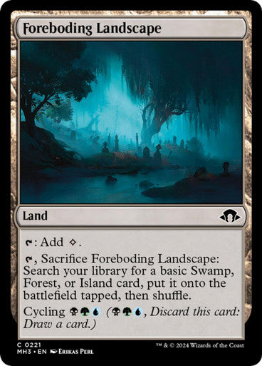 Magic Single - Foreboding Landscape (MH3)