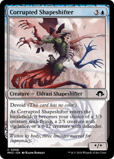 Magic single - Corrupted Shapeshifter (MH3)