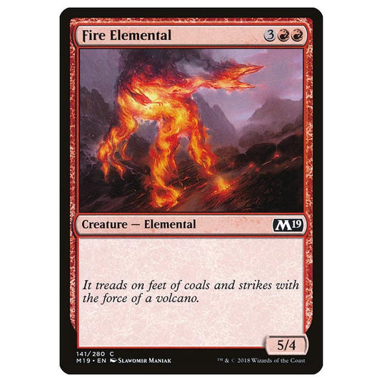 Magic Single - Fire Elemental (M19)