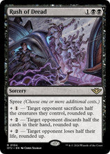 Magic Single - Rush of Dread (Foil) (OTJ)