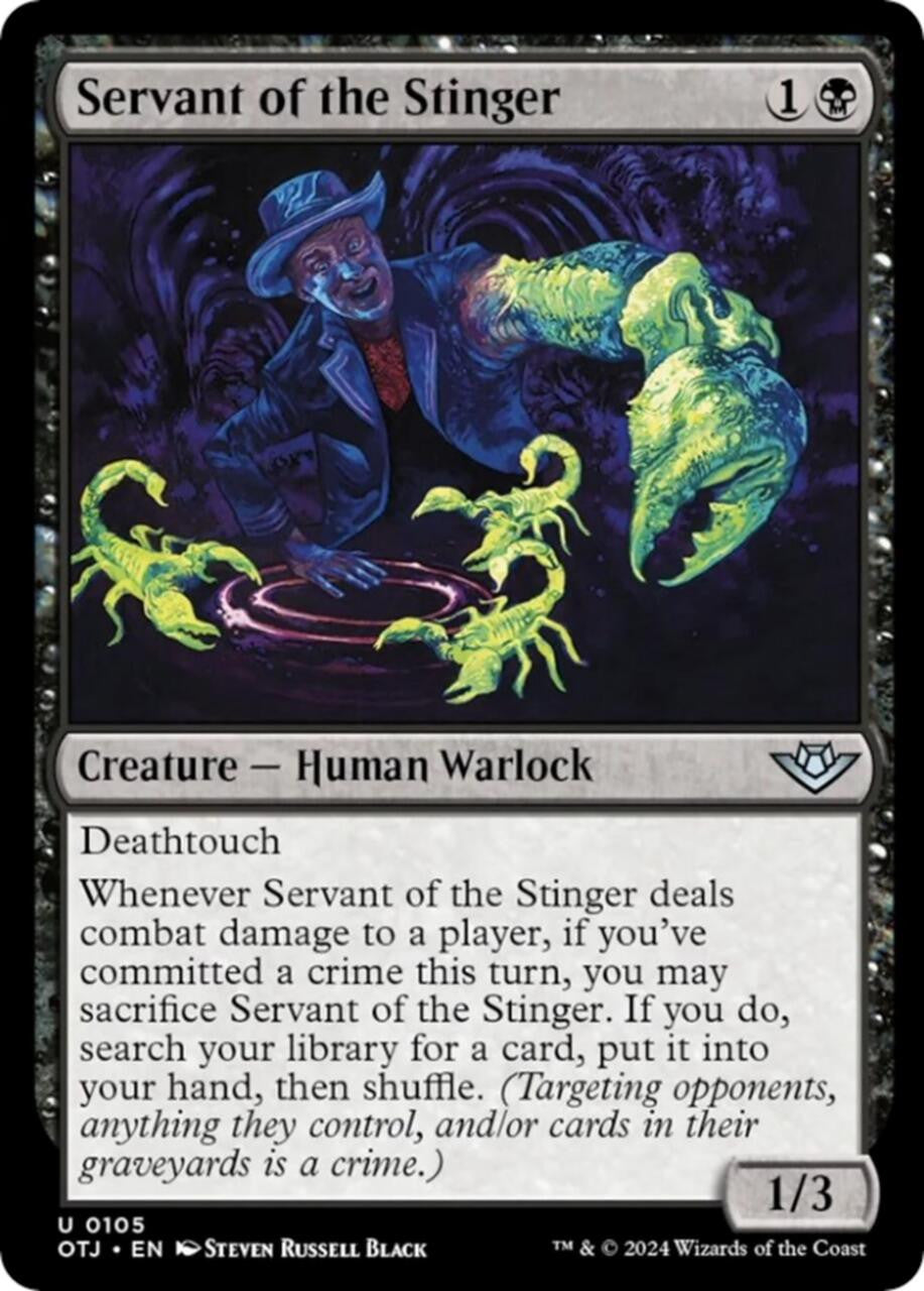 Magic Single - Servant of the Stinger