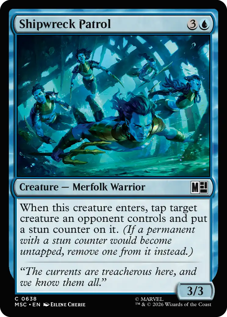 Shipwreck patrol