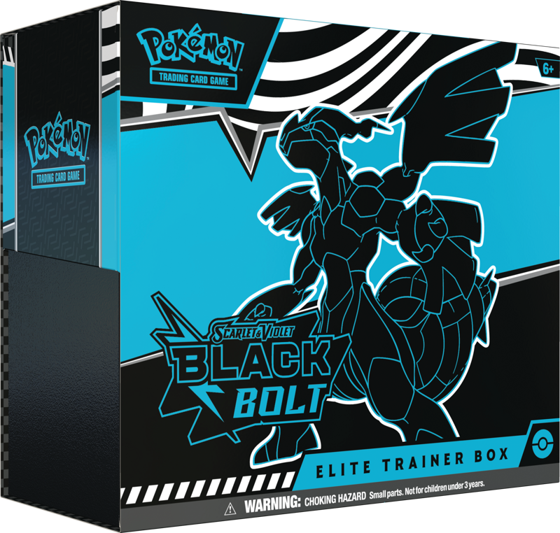 Pokémon TCG: Scarlet & Violet 10.5 - Black Bolt - Elite Trainer Box Zekrom