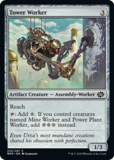 Magic Single - Tower Worker (BRO)