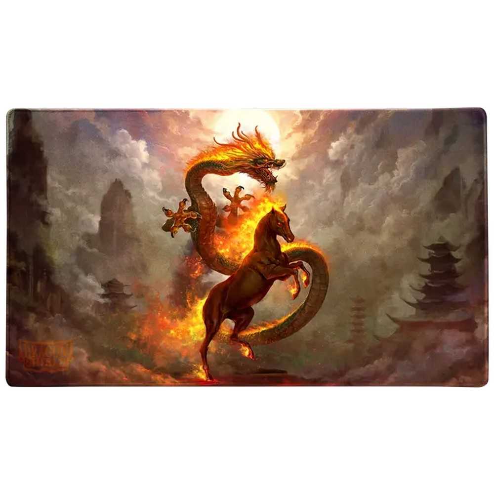 Dragon Shield Fire Horse 2026 Playmat & Tube