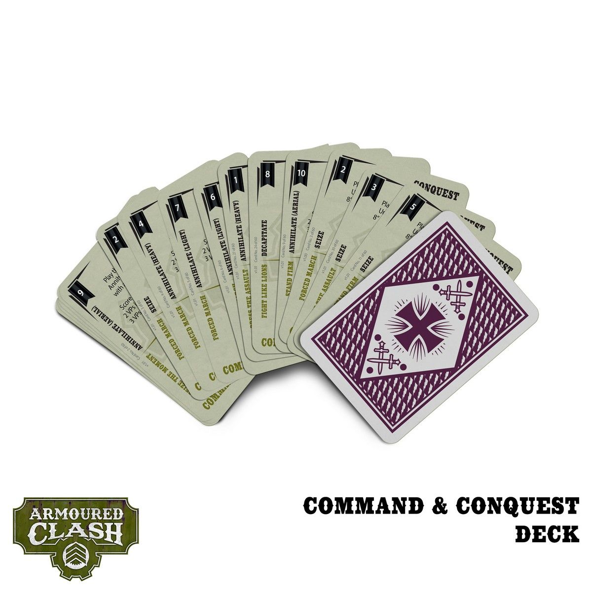 Imperium Command and Conquest Deck- Armoured Clash