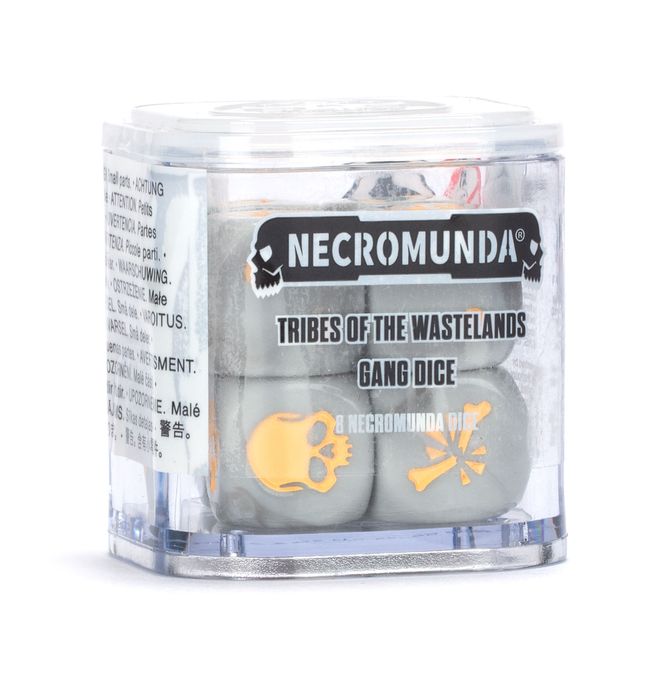 Necromunda: Tribes of the Wastelands gang dice