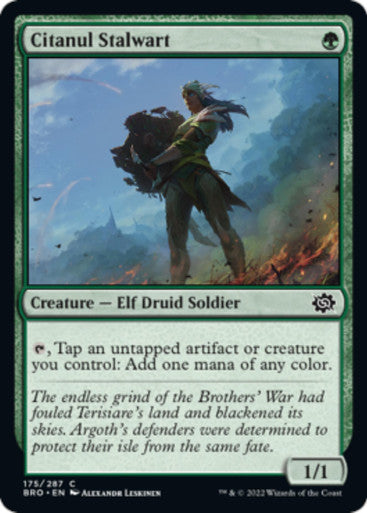 Magic Single - Citanul Stalwart - BRO)