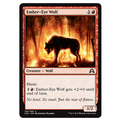 Magic Single - Ember-Eye Wolf (SOI)