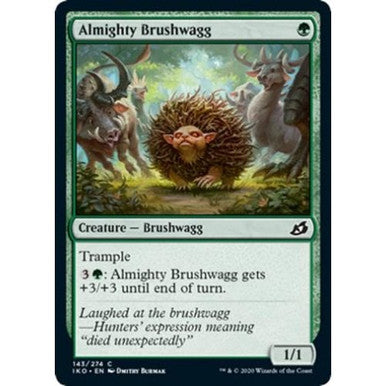 Magic Single - Almighty Brushwagg (IKO)