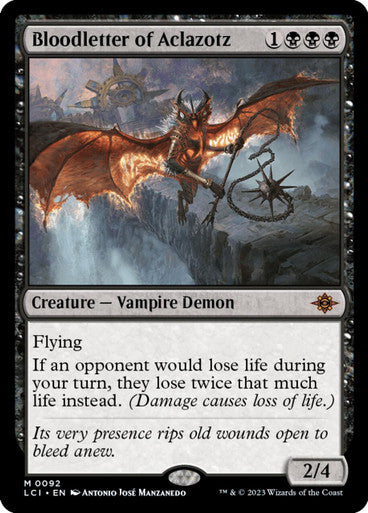 Magic Single - Bloodletter of Aclazotz (LCI)