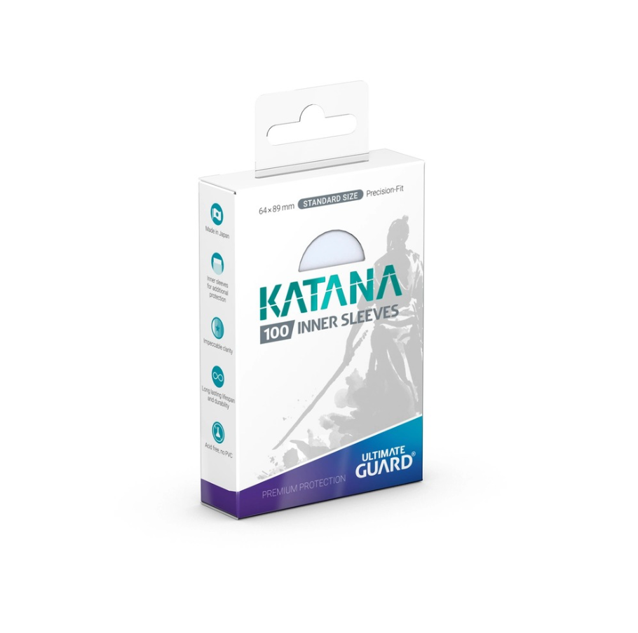 Katana Inner Sleeves - 100 Standard Size