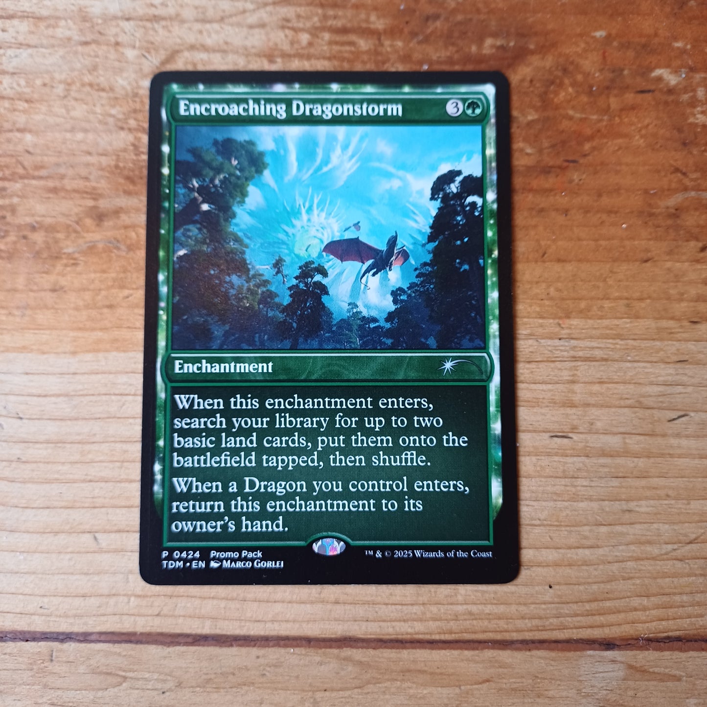 Magic Single - encroaching dragonstorm (TDM)