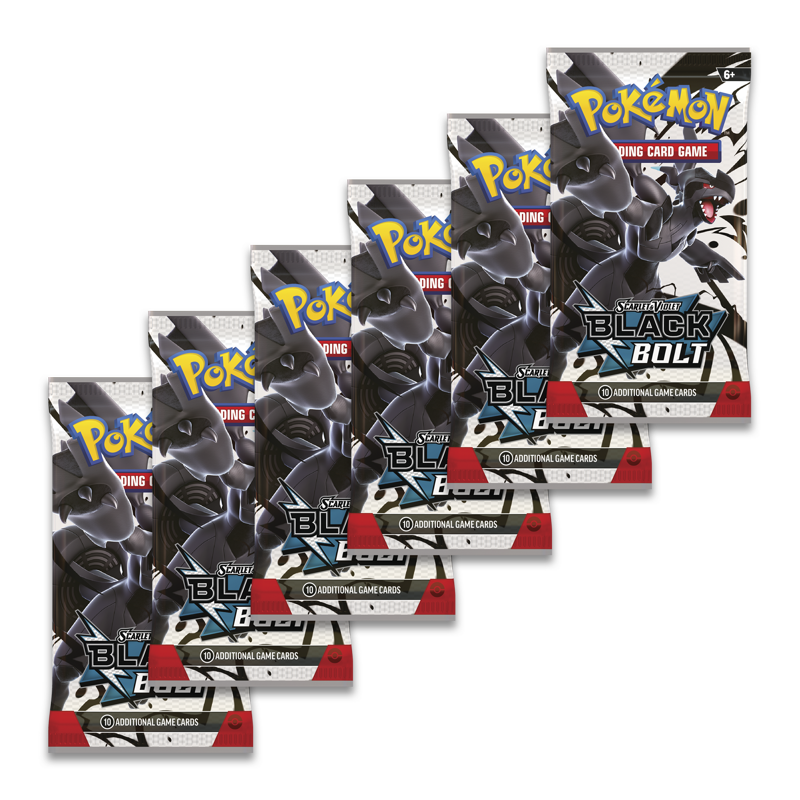Pokémon TCG: Scarlet & Violet 10.5 - Black Bolt - Booster Bundle CDU