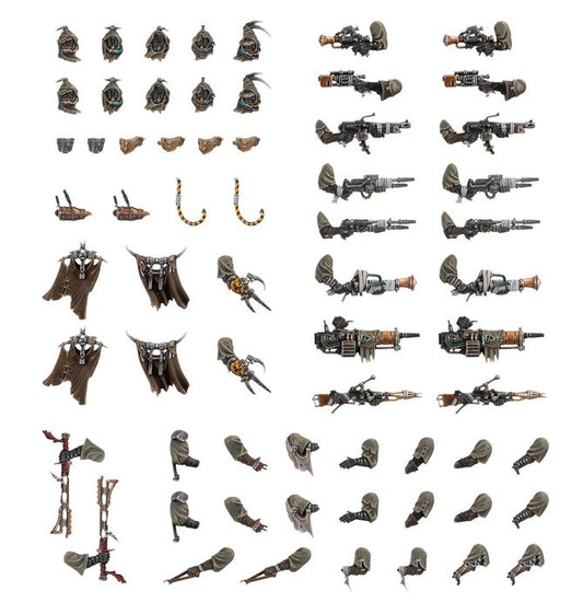 Necromunda: Ash Waste Nomads Weapons and Upgrades