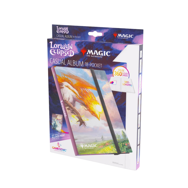 Gamegenic Lorwyn Eclipsed Casual Album 18-Pocket Eirdu Carrier of Dawn