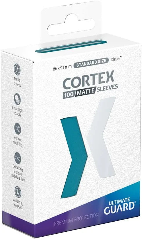 Ultimate Guard - Cortex Sleeves Standard Size (100) - Petrol
