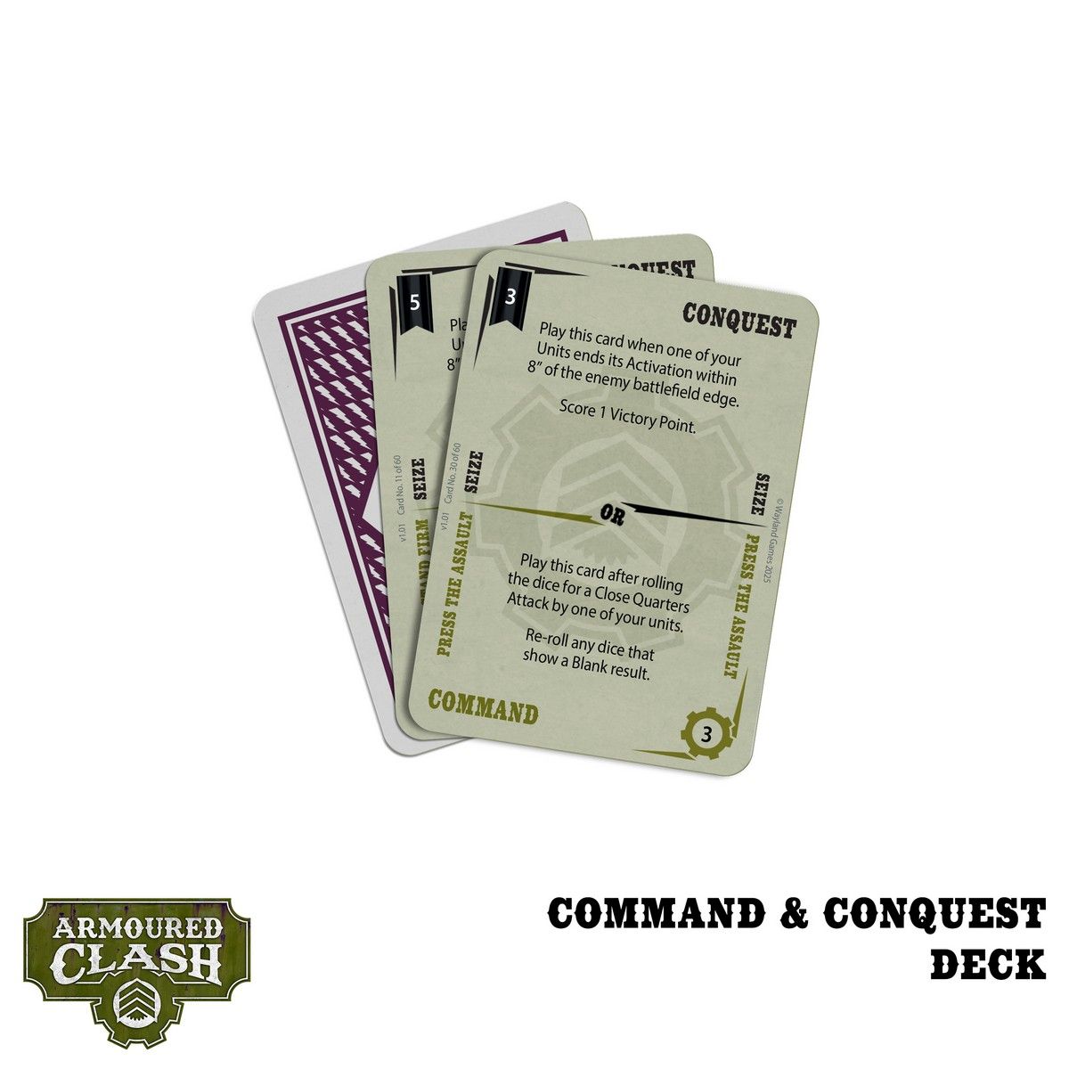 Imperium Command and Conquest Deck- Armoured Clash