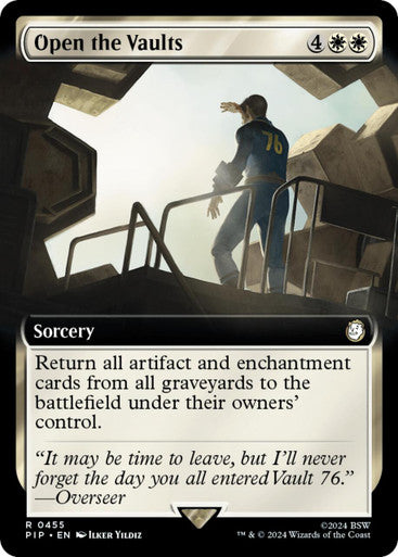 Magic Single - Open the Vaults, Extended Art (PIP)
