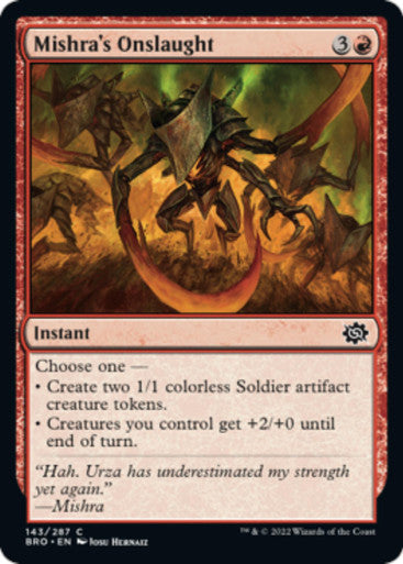 Magic Single - Mishra's Onslaught (BRO)
