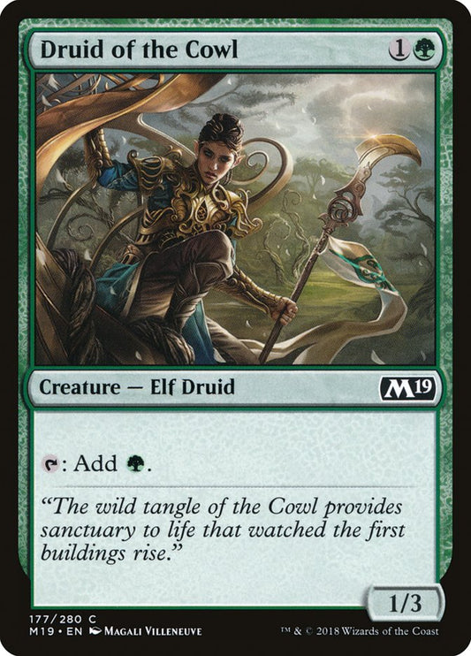 Magic Single - Druid of the Cowl (M19)