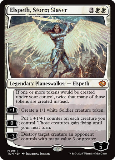 Magic Single - Elspeth, Storm Slayer (TDM)