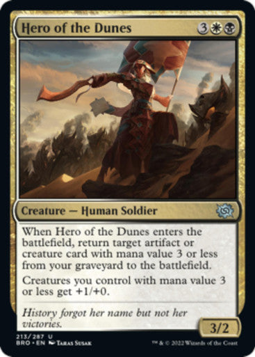 Magic Single - Hero of the Dunes (BRO) (FOIL)