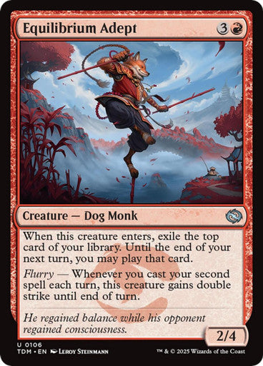 Magic Single- Equilibrium Adept (TDM)