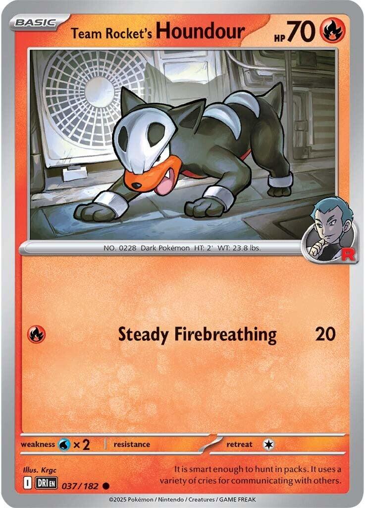 Team Rocket's Houndour #37