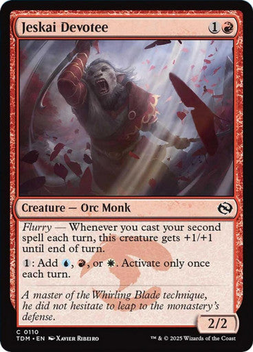 Magic Single - Jeskai Devotee (TDM)