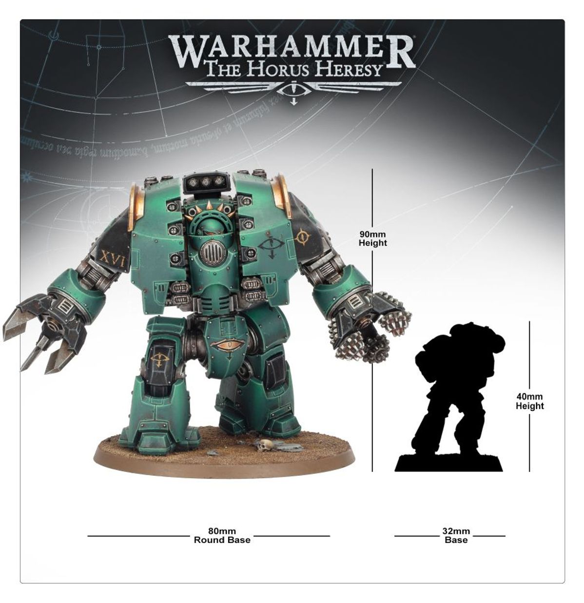 Leviathan Siege Dreadnought with Claw and Drill Weapons
