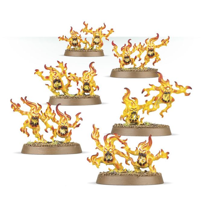 Disciples of Tzeentch: Blue Horrors and Brimstone Horrors