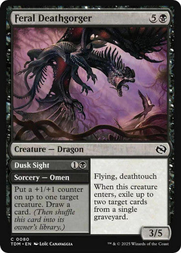 Magic Single - Feral Deathgorger (TDM)