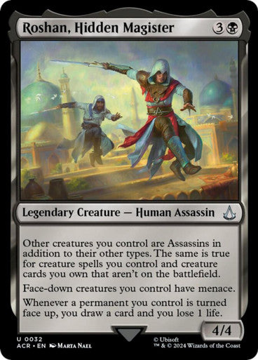 Magic Single - Roshan, Hidden Magister (ACR)