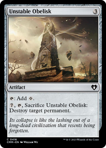 Magic Single - Unstable Obelisk (CMM)