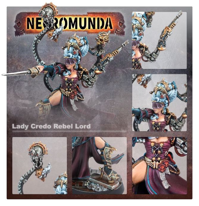 Necromunda: Lady Credo Rebel Lord