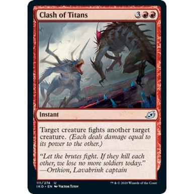 Magic single - Clash of Titans (IKO)