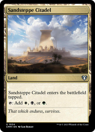 Magic Single - Sandsteppe Citadel (CMM)