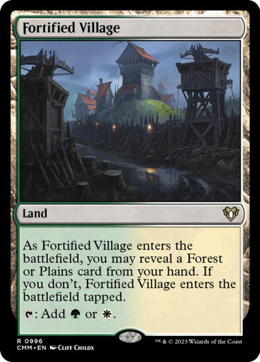 Magic Single - Fortified Village (CMM)